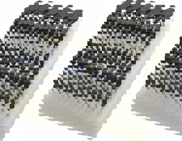 100 Piece Aluminum Oxide Vitrified Mounted Stone Abrasive Point Set